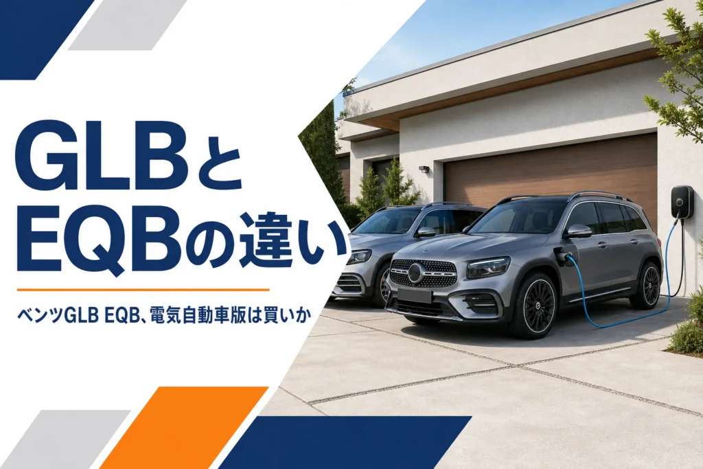充電中のSUVと隣に停まる同じ形のSUV